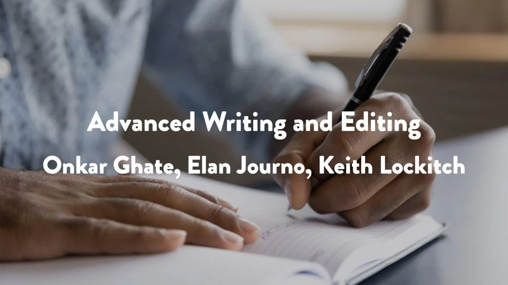 Advanced Writing and Editing | 2023-24
